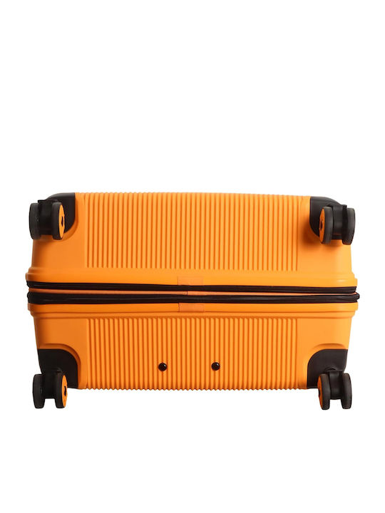 Discovery Large Orange Travel Suitcase Height 75cm