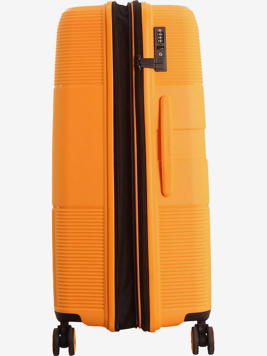 Discovery Large Orange Travel Suitcase Height 75cm