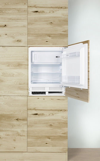 Eingebauter Einzeltür Kühlschrank 111Es H81.8xB59.6xT55cm. Weiß UM130.3