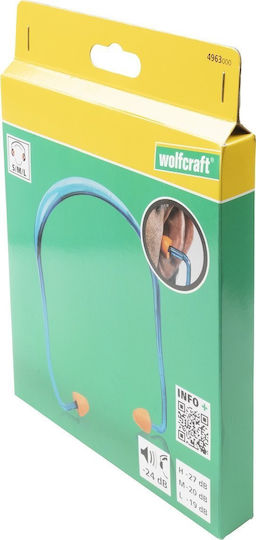 Wolfcraft 4963000 Ohrstöpsel mit Band