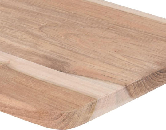 Excellent Houseware Плот за рязане Дърво Кафяв 30x18см 1бр