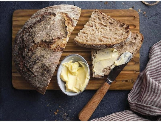 Stolf Schneidebretter für Brot Hölzernes Grüne 39x25cm