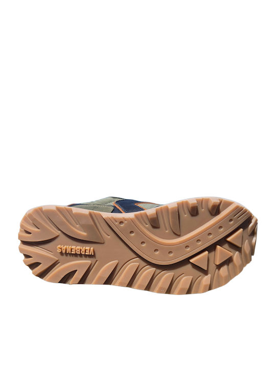 Ανδρικά Sneakers Kaki / Black / Mocca