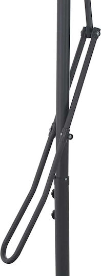 Hängender Rundschirm Aus Metall Terrakotta Farbe Φ3m