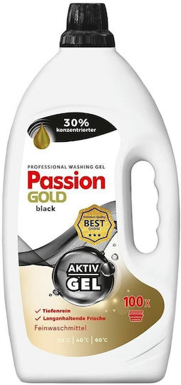 Passion Gold Επαγγελματικό Υγρό Απορρυπαντικό για Μαύρα Ρούχα 4lt (100 Μεζούρες)