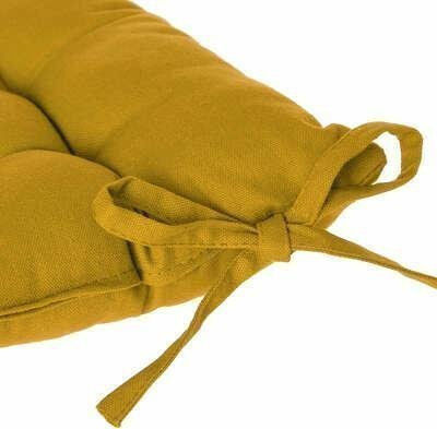 Atmosphera Καρέκλας Κήπου Mustard 38x38εκ.