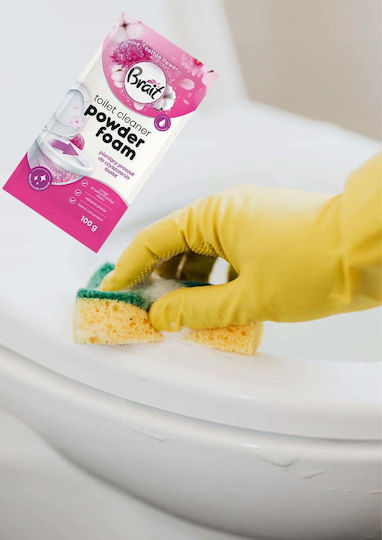 Brait Pulbere Curățare Toaletă cu Miros de Prospețime 100gr