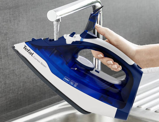 Tefal Express Ютия с Пара 2400W с Постоянна Парна Струя 40л/мин