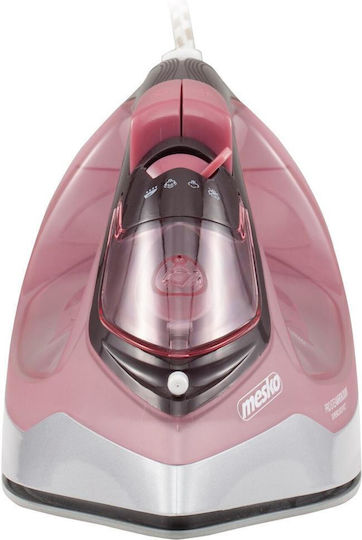 Mesko MS-5028 Steam Iron 2200W with Ceramic Plate and Continuous Steam Supply 30g/min