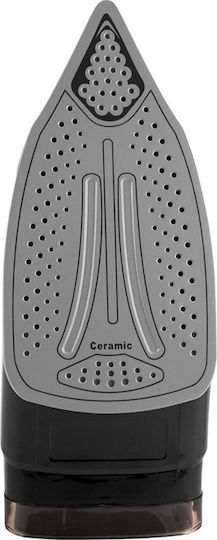 874918 060042 Dampfbügeleisen 2400W mit Keramiksohle und kontinuierlicher Dampfabgabe 80g/min