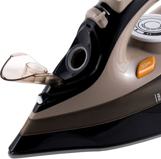 874918 060042 Dampfbügeleisen 2400W mit Keramiksohle und kontinuierlicher Dampfabgabe 80g/min
