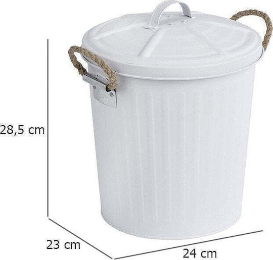 Wenko Πλαστικός Λευκός 6lt Wenko Πλαστικός Λευκός 6lt