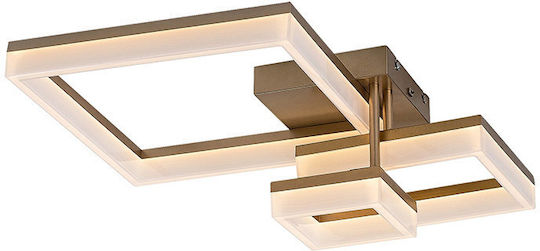 Rabalux Amilia Smart Mount Ceiling Light Gold With Integrated LED