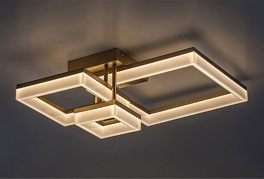 Rabalux Amilia Smart Mount Ceiling Light Gold With Integrated LED