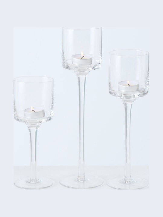 MSA Kerzenhalter Glas
