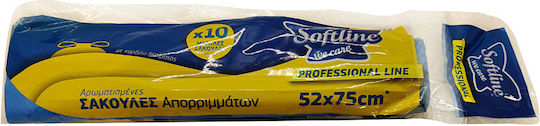 Softline Fresher Σακούλες Απορριμάτων με Κορδόνι 52x75cm 10τμχ Μπλε