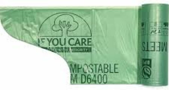 If You Care Biodegradable Trash Bags 61x64.5cm 12pcs Transparent