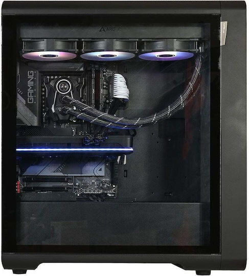 NTT System AirFrame Гейминг Настолен Компютър (Ultra 7-270K/32GB DDR5/2.0TB SSD/GeForce RTX 5070/W11 Home)