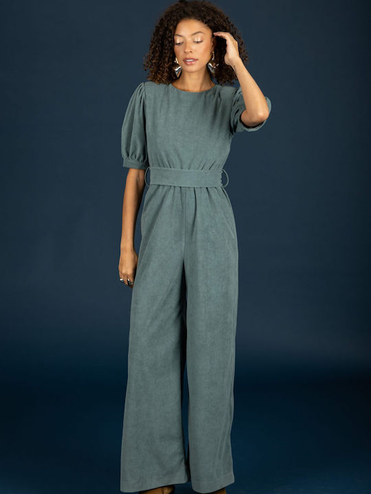 Damenteil Jumpsuit Petrol