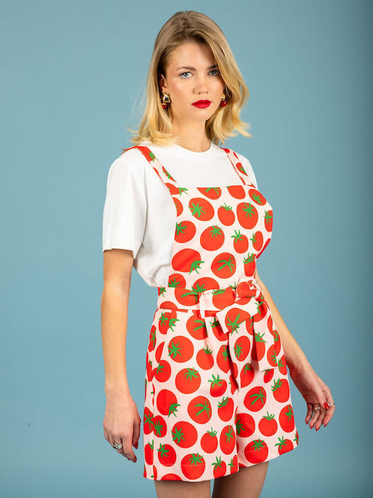 Damenteiliger Jumpsuit Rotes