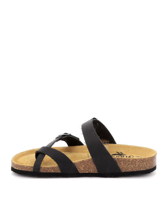 Bombay Sandale Casual Damă Din Piele Negre