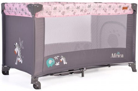 Cangaroo Africa Playpen Pink 125x65cm