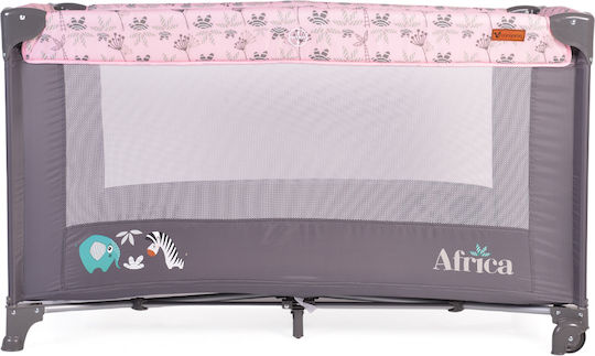 Cangaroo Africa Playpen Pink 125x65cm