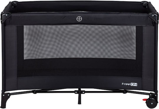 Coccolle Laufstall mit Matratze Schwarz 120x60cm