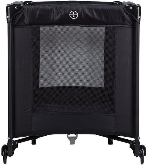 Coccolle Laufstall mit Matratze Schwarz 120x60cm