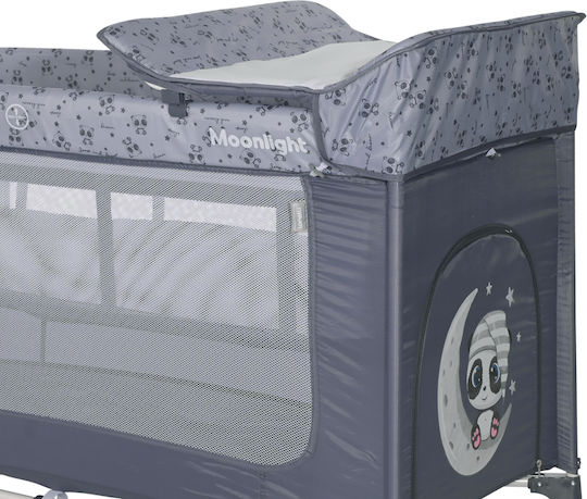 Lorelli Moonlight Playpen with Changing Table & Mattress Arctic Indian 126x70cm