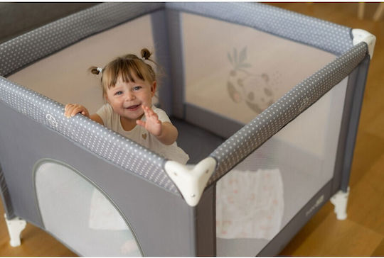 Freeon Baby Cots & Playpens Panda 93x93cm