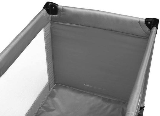 Caretero Key Laufstall mit Matratze Graphite 125x64cm