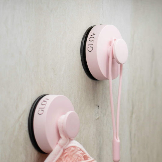 Glov Hookie Pookie Strong Suction Bathroom Hook Pink