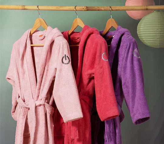 Nef-Nef Homeware Kids Hooded Bathrobe Color Kids L.grey