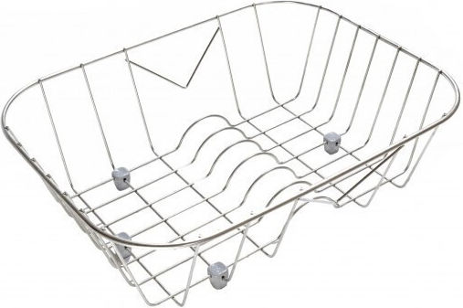 Sanitec No12 Abtropfkorb Inox Silber 40x32cm