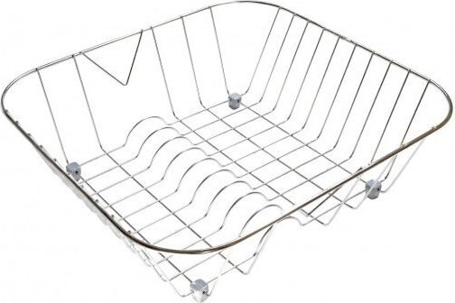 Sanitec No12 Abtropfkorb Inox Silber 40x32cm