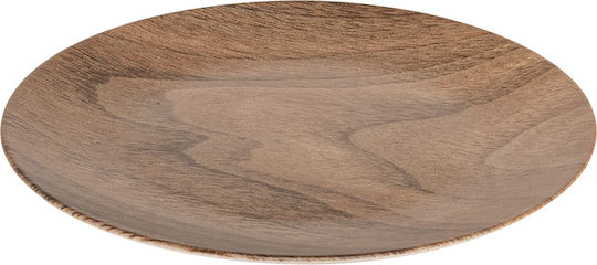 Wood Mood Teller Untiefe Keramik Braun mit Durchmesser 26cm