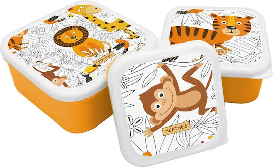 Nerthus Plastic Kids' Dinner Set