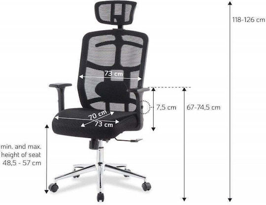 Techly Icact Mc020 Scaun De Birou Negru