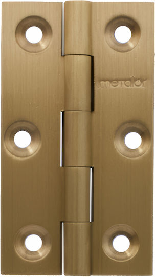 Metalor Scharnier Möbel Messing Ματ Χρυσό 60x50 1Stück 302/5