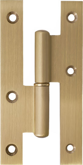 Галски Месингов N 140x66mm Матово Злато 100-3014 Metalor