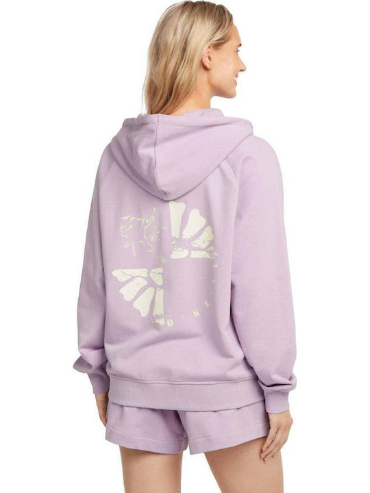 Hanorac de damă cu glugă Violet