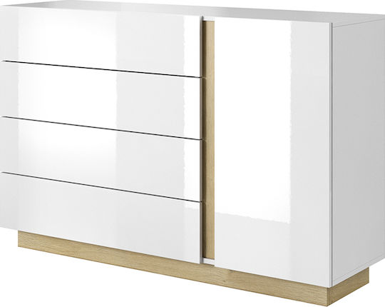 Дървен Гардероб За Спалня Arcan 138.2x40x90.5см