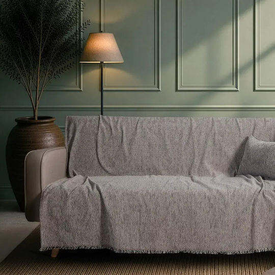 Teoran Utah Four-Seater Sofa Throw Chenille 180x350cm