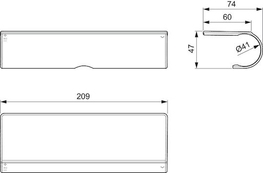 Ideal Standard Ceratherm T Държач за душ
