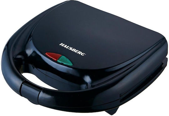 HB-3510NG Sandwich Maker pentru for 2 Sandwiches Sandvișuri 750W Neagră
