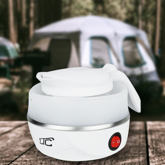 Βραστήρας Ταξιδίου 600ml 600W Λευκός