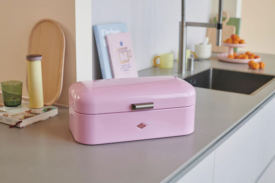 Wesco Brotkasten Metallisch Rosa