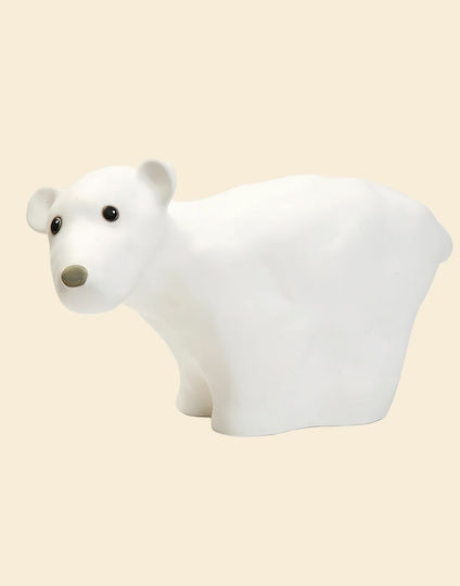 Egmont Led Kids Decorative Lamp Bear Ernest White 30x12cm