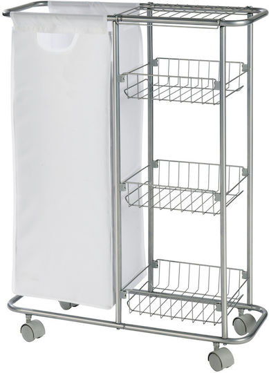 Wenko Metal Food Rack 4 Tiers Silver Wenko Metal Food Rack 4 Tiers Silver